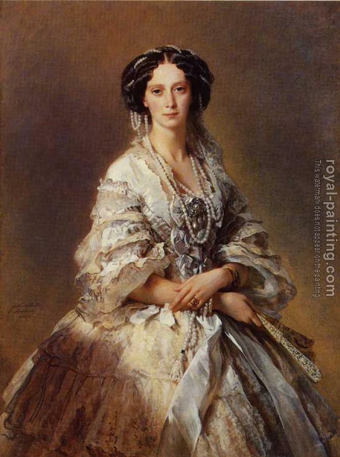 Franz Xavier Winterhalter : The Empress Maria Alexandrovna of Russia